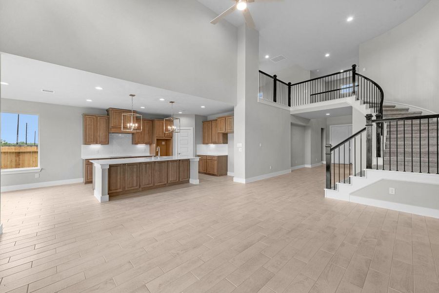 Furnished interior view inside a new home in Briarwood Crossing, Rosenberg (Image 15).