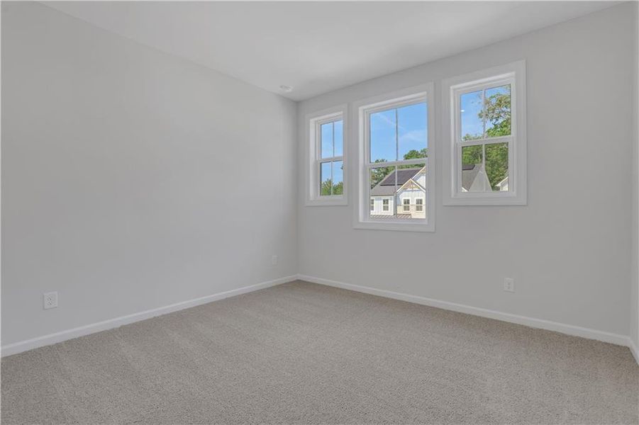 Spacious, unfurnished interior of a new home in Wisteria at GreenHouse, Marietta (Image 30).