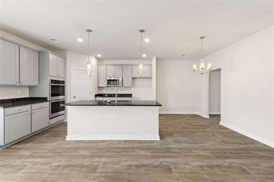 Furnished interior view inside a new home in Millstone Manor, Conyers (Image 7).
