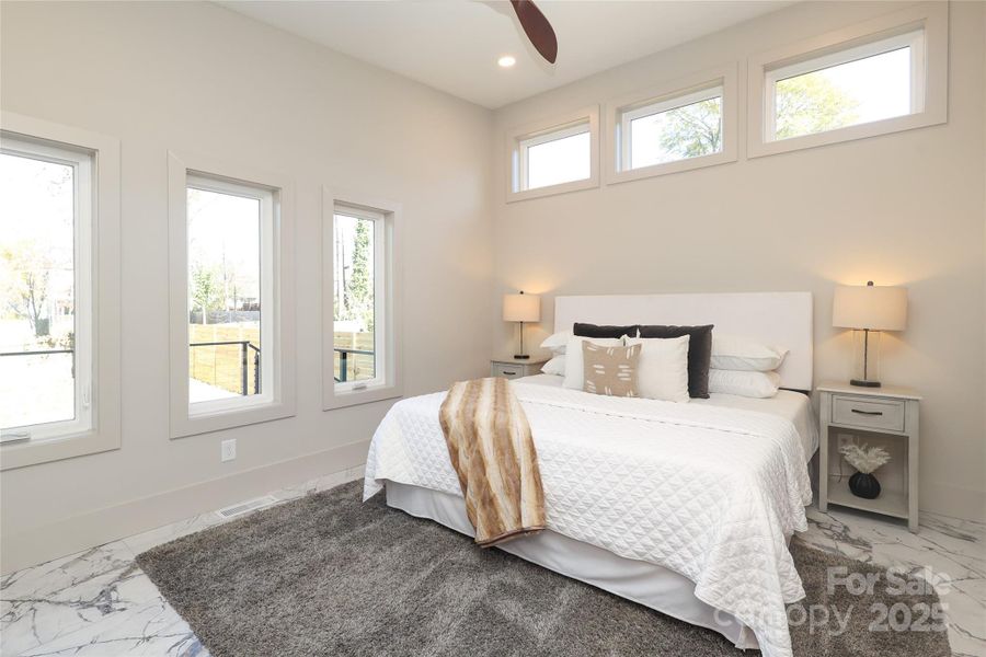 Furnished interior view inside a new home in , Charlotte (Image 5).