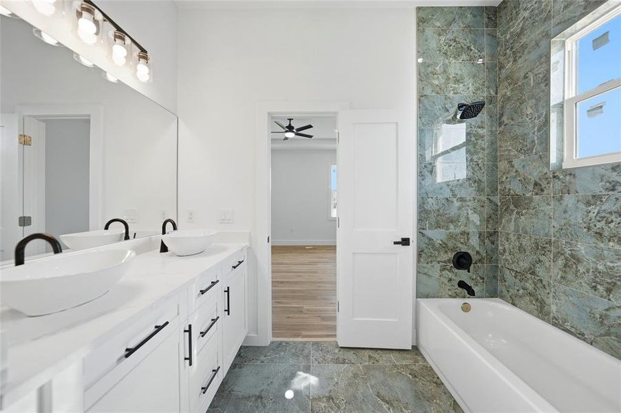 Furnished interior view inside a new home in , Punta Gorda (Image 16).