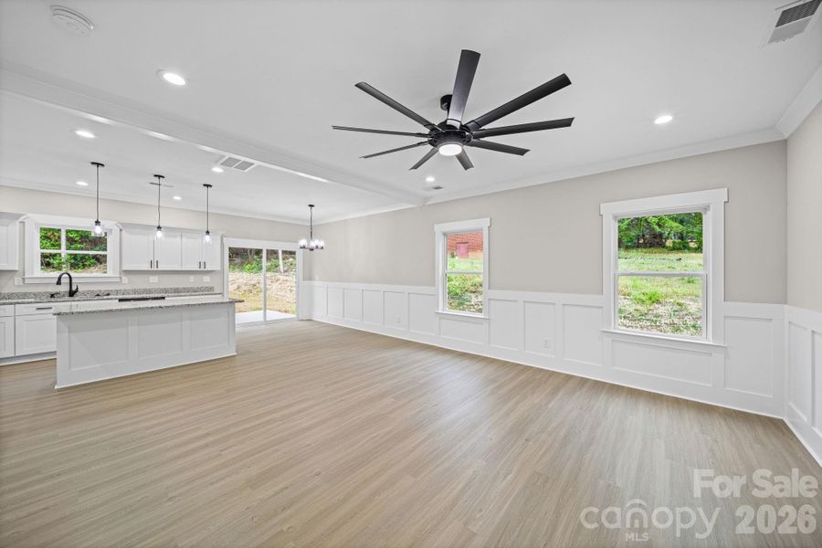 Spacious, unfurnished interior of a new home in , Albemarle (Image 9).