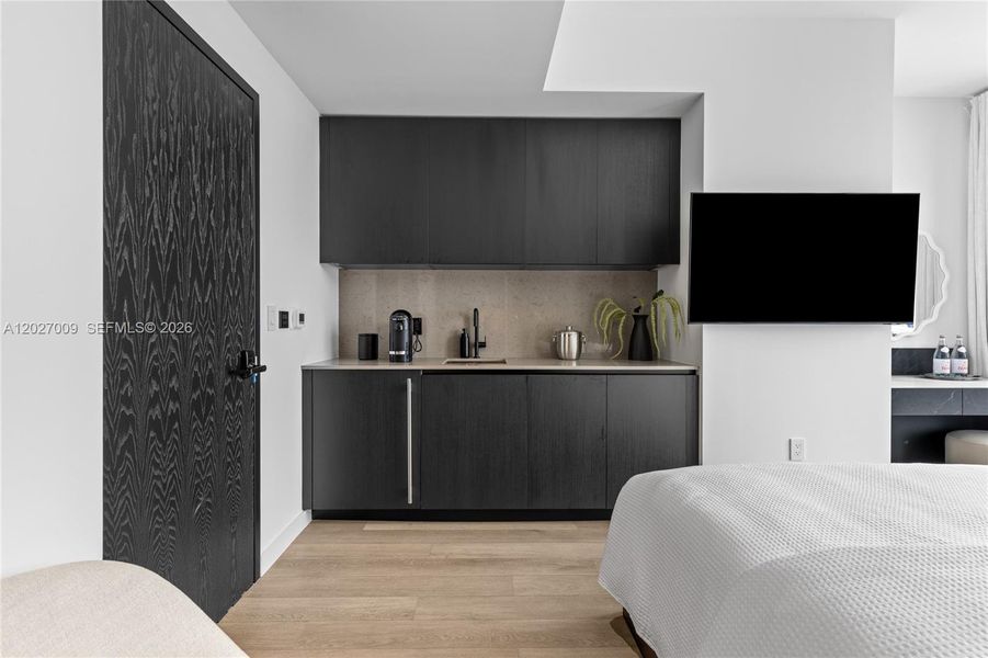 Furnished interior view inside a new home in , Miami (Image 17).