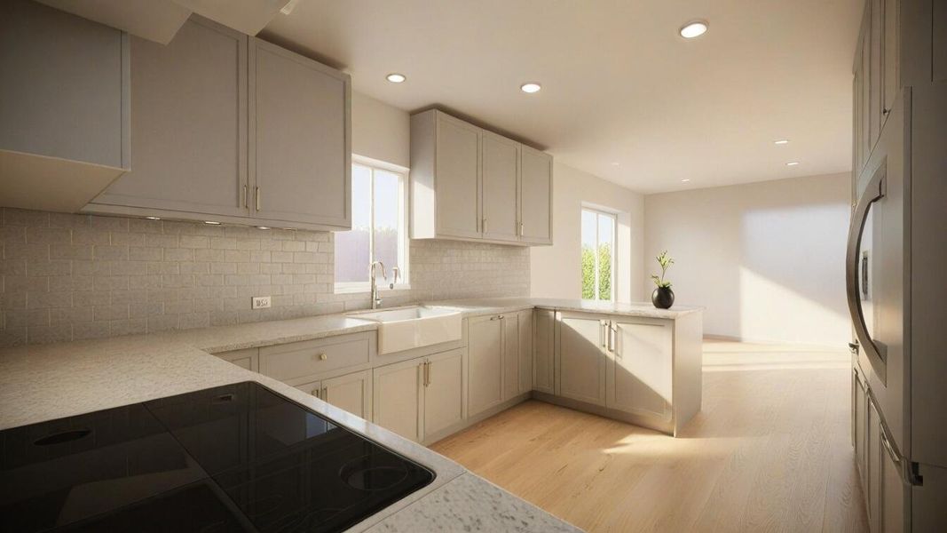 Furnished interior view inside a new home in , Summerville (Image 5).