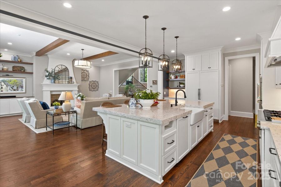Furnished interior view inside a new home in , Waxhaw (Image 6).