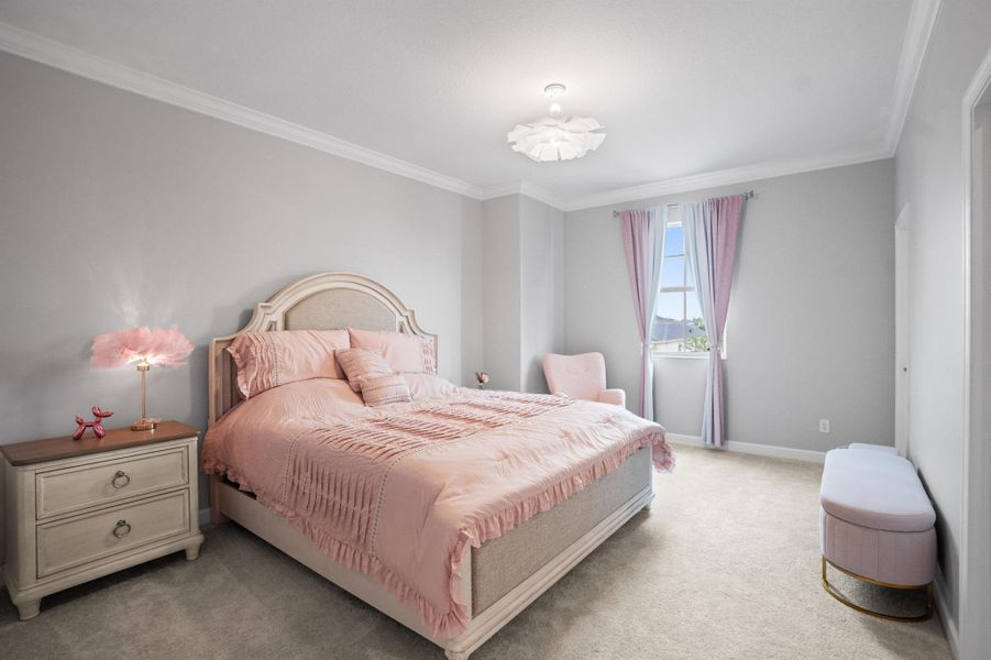 Furnished interior view inside a new home in , Loxahatchee (Image 40).