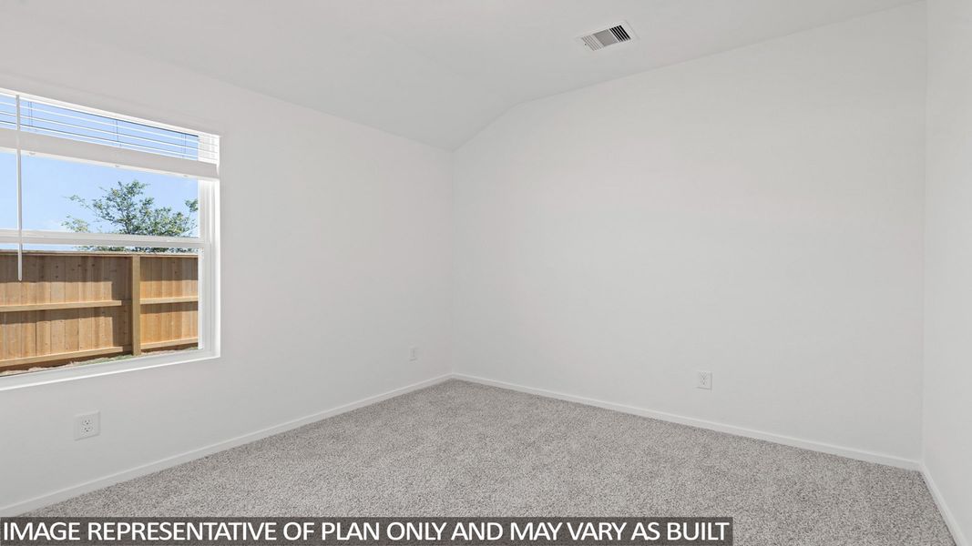 Representative unfurnished interior of a home built from the Camden by D.R. Horton in Sunterra Lakes, Brookshire (Image 14).