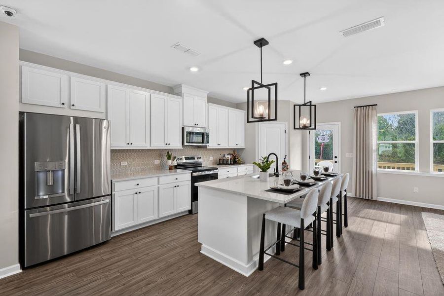 Furnished interior view inside a new home in Dreycott, Lawrenceville (Image 13).