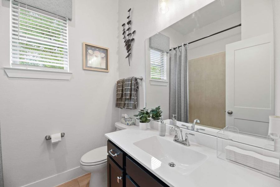 Furnished interior view inside a new home in Jordan Ranch, Fulshear (Image 16).