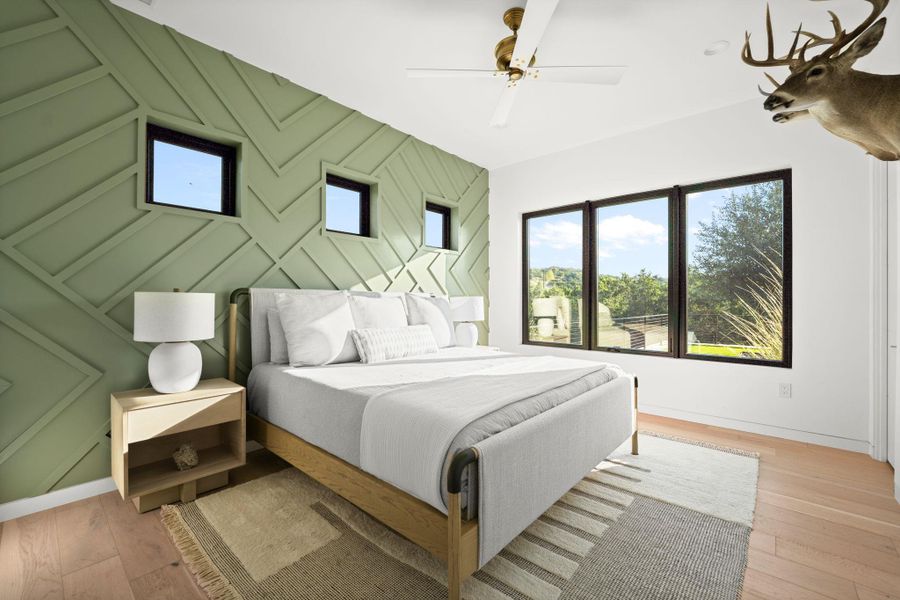 Furnished interior view inside a new home in , Spicewood (Image 11).