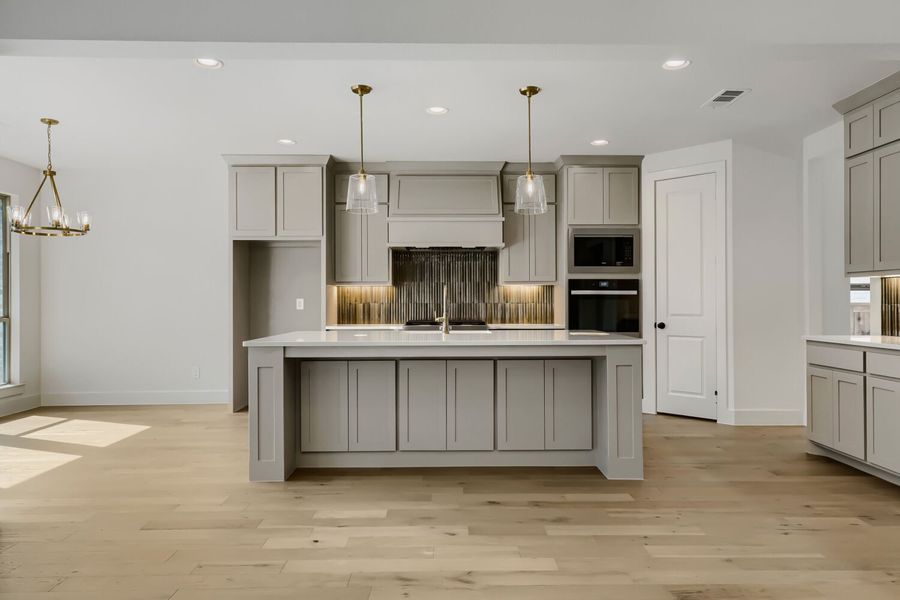Furnished interior view inside a new home in M3 Ranch, Mansfield (Image 11). Furnished interior view inside a new home in M3 Ranch, Mansfield (Image 11).