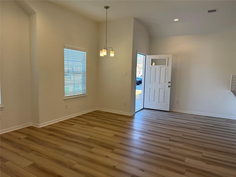Spacious, unfurnished interior of a new home in East Gate Villas, Willis (Image 16).