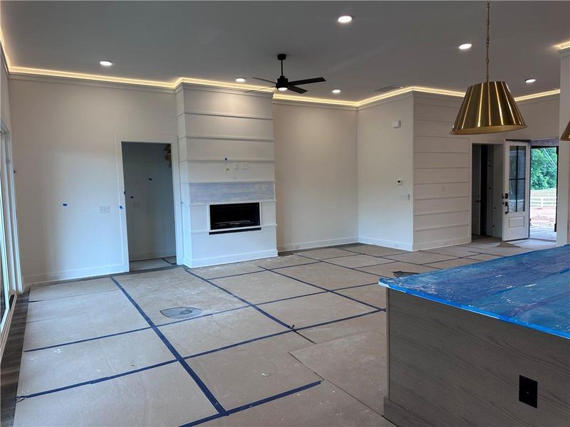 In-progress construction of a new home in Glory Meadows, Gainesville, GA (Image 8).
