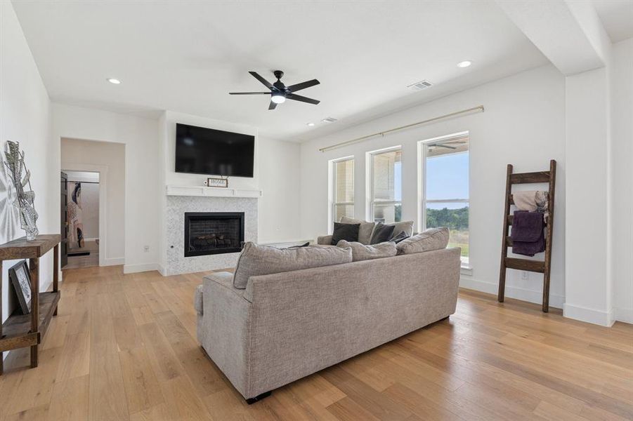 Furnished interior view inside a new home in , Weatherford (Image 11). Furnished interior view inside a new home in , Weatherford (Image 11).