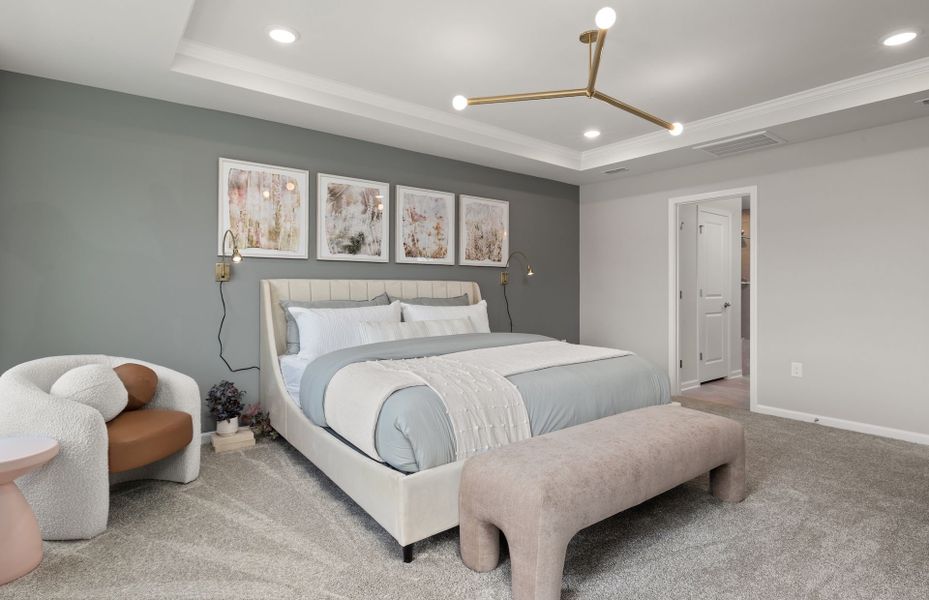 Representative furnished interior of a home built from the Sedona by Pulte Homes in The Preserve at Marks Creek, Knightdale (Image 14). Representative furnished interior of a home built from the Sedona by Pulte Homes in The Preserve at Marks Creek, Knightdale (Image 14).