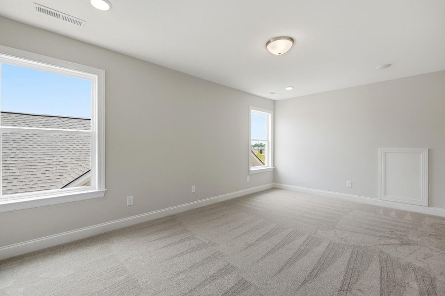 Spacious, unfurnished interior of a new home in Founders Landing | 55+ Community, Gastonia (Image 27). Spacious, unfurnished interior of a new home in Founders Landing | 55+ Community, Gastonia (Image 27).