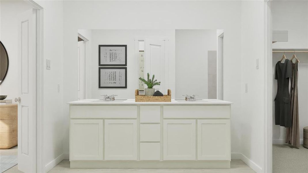 Furnished interior view inside a new home in Solterra, Mesquite (Image 11).