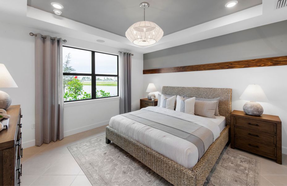 Spacious and private owner's suite