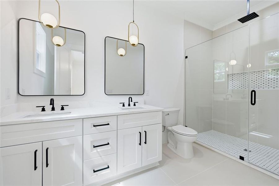 Furnished interior view inside a new home in , Lawrenceville (Image 8).