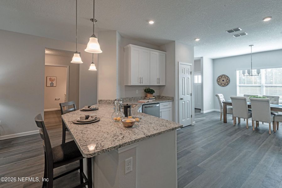 Furnished interior view inside a new home in , Jacksonville (Image 15).