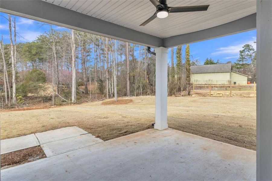Exterior details and patio area of a home in , Jonesboro (Image 35).
