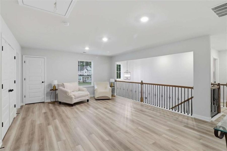 Furnished interior view inside a new home in Trinity Park, McDonough (Image 60).