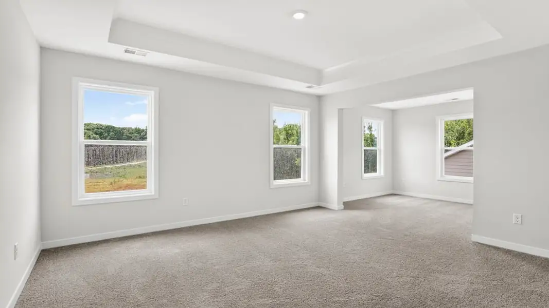 Spacious, unfurnished interior of a new home in Cottonwood Ridge, Piedmont (Image 40).