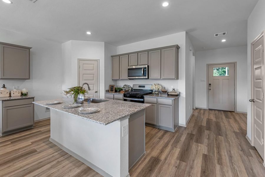 Furnished interior view inside a new home in Springwood, Beaumont (Image 25).