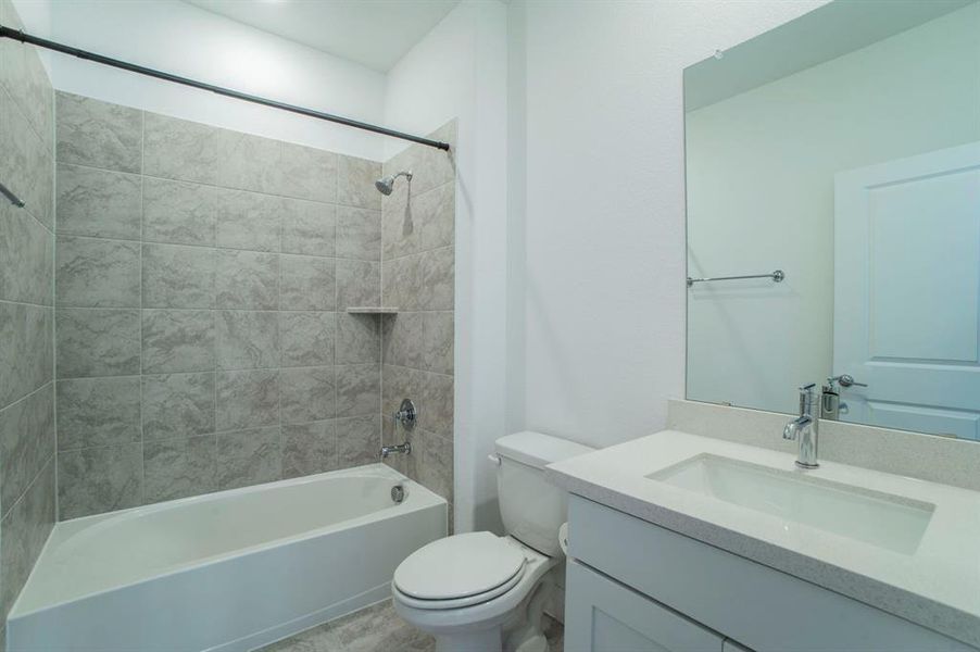 Furnished interior view inside a new home in The Ridge at Northlake, Northlake (Image 32).