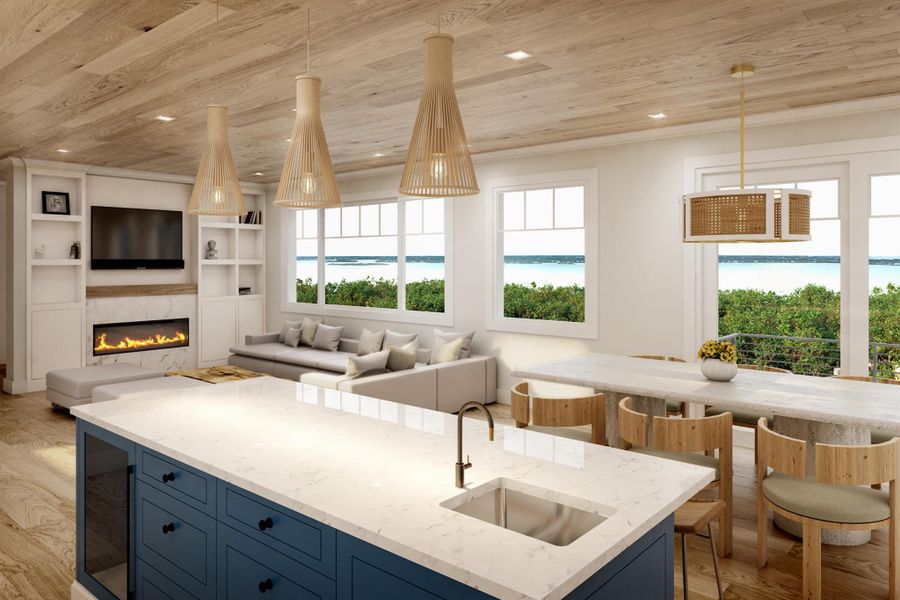 Furnished interior view inside a new home in , Stuart (Image 5). Furnished interior view inside a new home in , Stuart (Image 5).