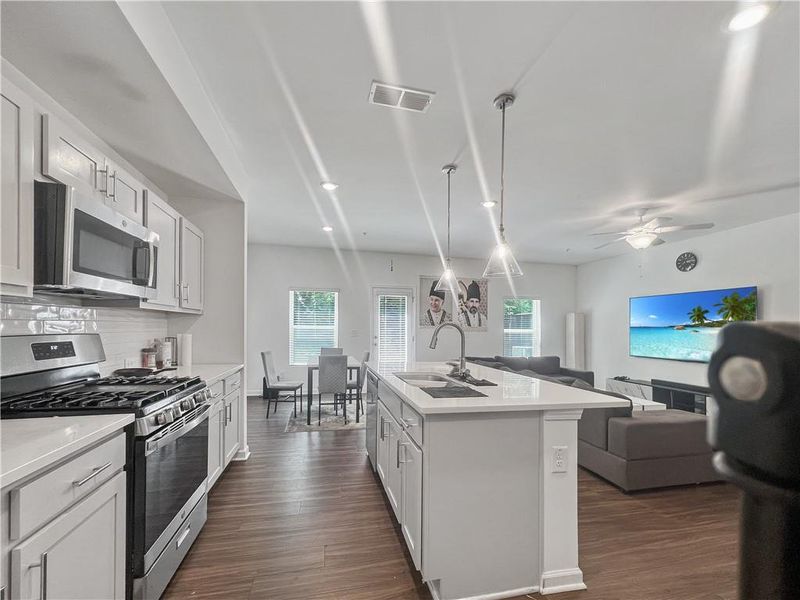 Furnished interior view inside a new home in , Douglasville (Image 7).