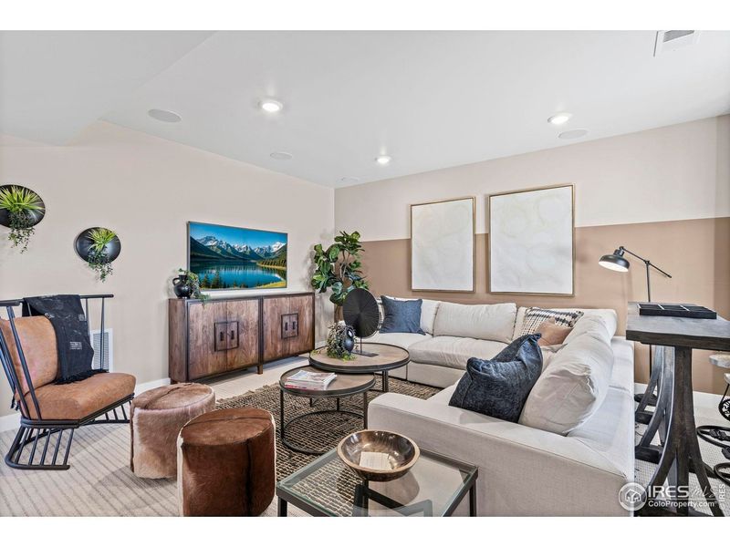 Furnished interior view inside a new home in , Fort Collins (Image 39).