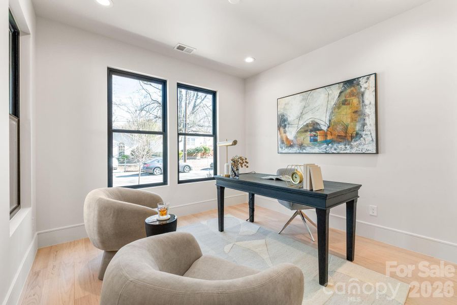 Furnished interior view inside a new home in , Charlotte (Image 33). Furnished interior view inside a new home in , Charlotte (Image 33).