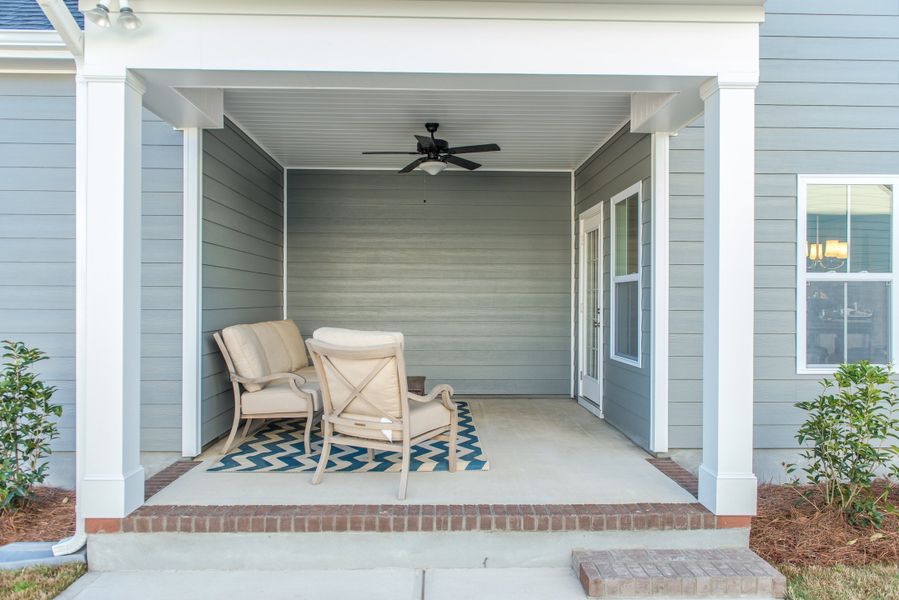 Representative exterior details of a home built from the Hadley by Bill Clark Homes in The Sanctuary at Sunset Beach, Sunset Beach (Image 3). Representative exterior details of a home built from the Hadley by Bill Clark Homes in The Sanctuary at Sunset Beach, Sunset Beach (Image 3).