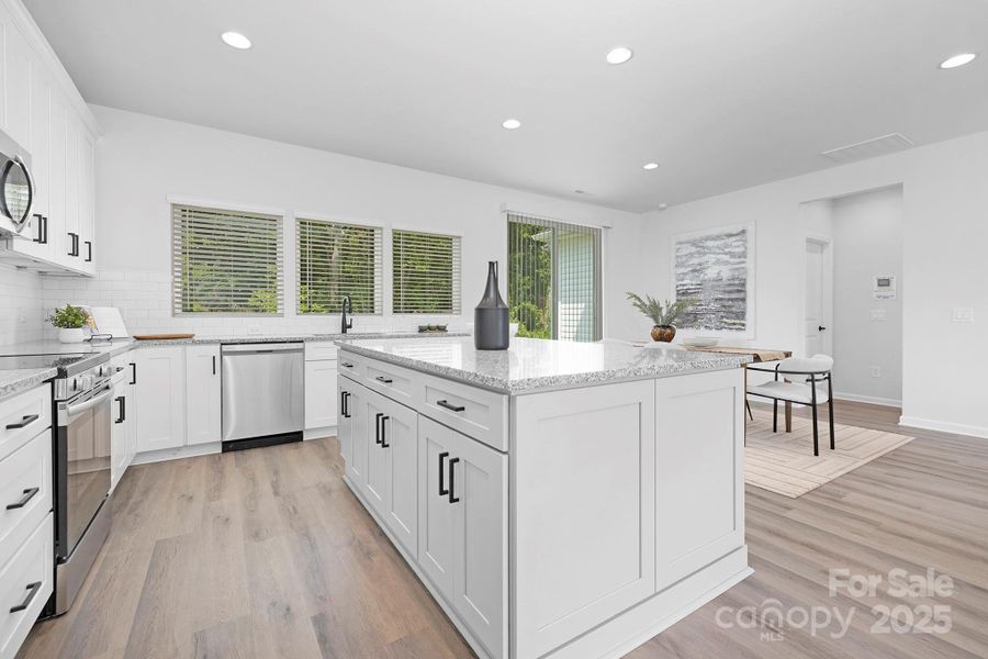 Furnished interior view inside a new home in , Salisbury (Image 13).