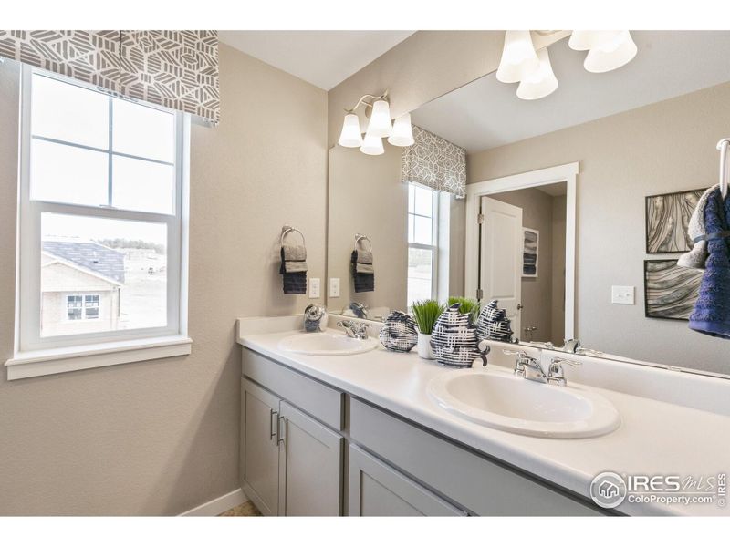 Furnished interior view inside a new home in Westgate, Greeley (Image 22).