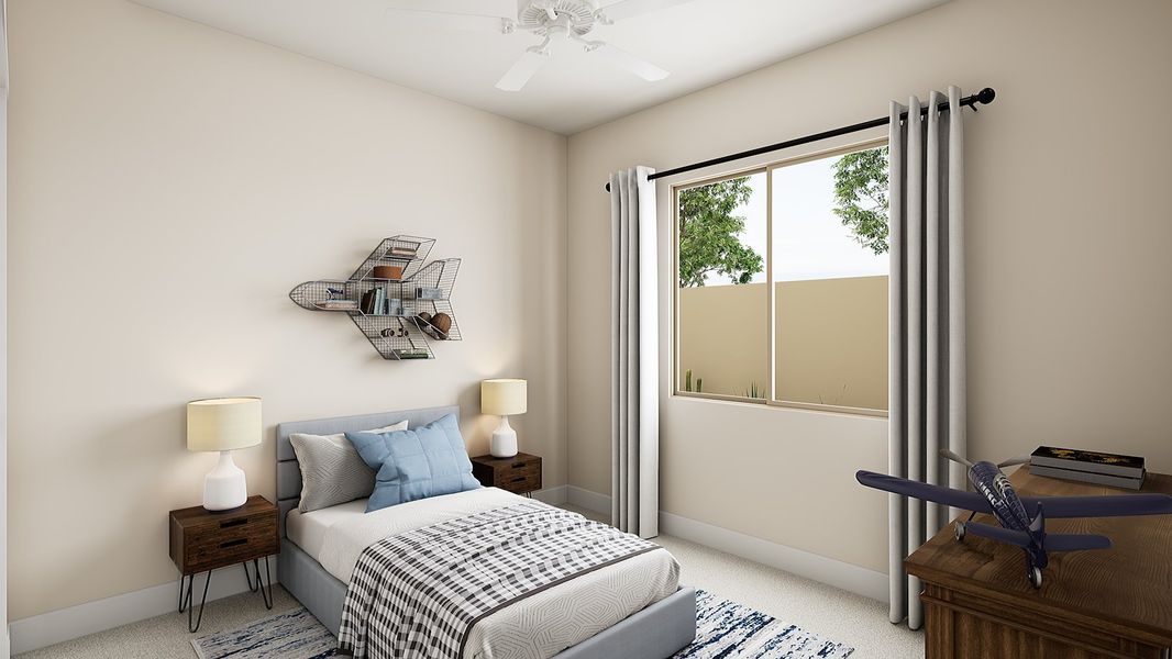 Representative furnished interior of a home built from the Rosemary Plan 40-2 by Tri Pointe Homes in Soleo, San Tan Valley (Image 12).