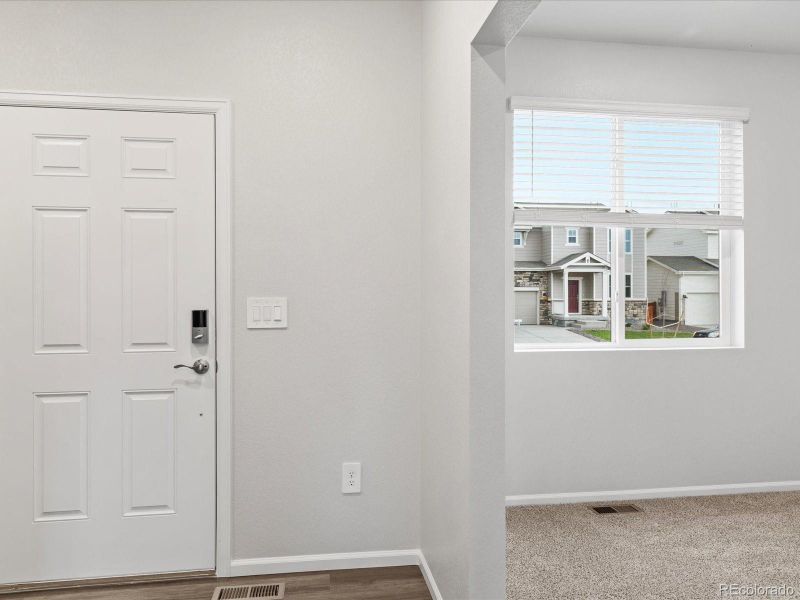Spacious, unfurnished interior of a new home in Westgate, Greeley (Image 27). Spacious, unfurnished interior of a new home in Westgate, Greeley (Image 27).