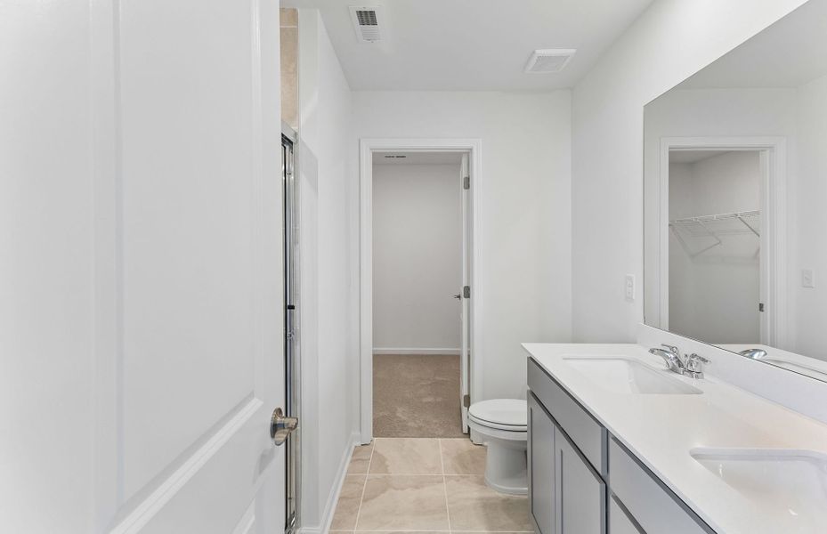 Furnished interior view inside a new home in Independence at Carter's Station, Columbia (Image 9).