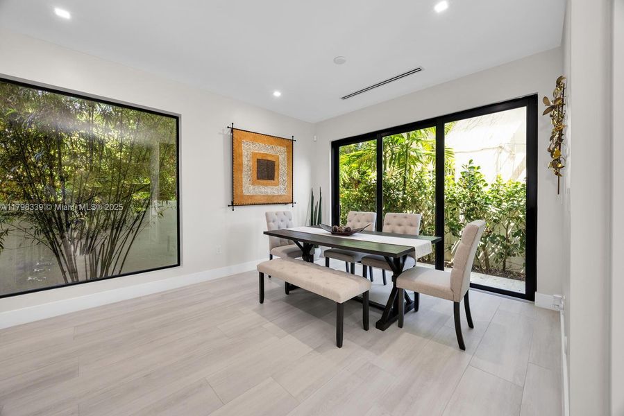 Furnished interior view inside a new home in , Miami (Image 7).