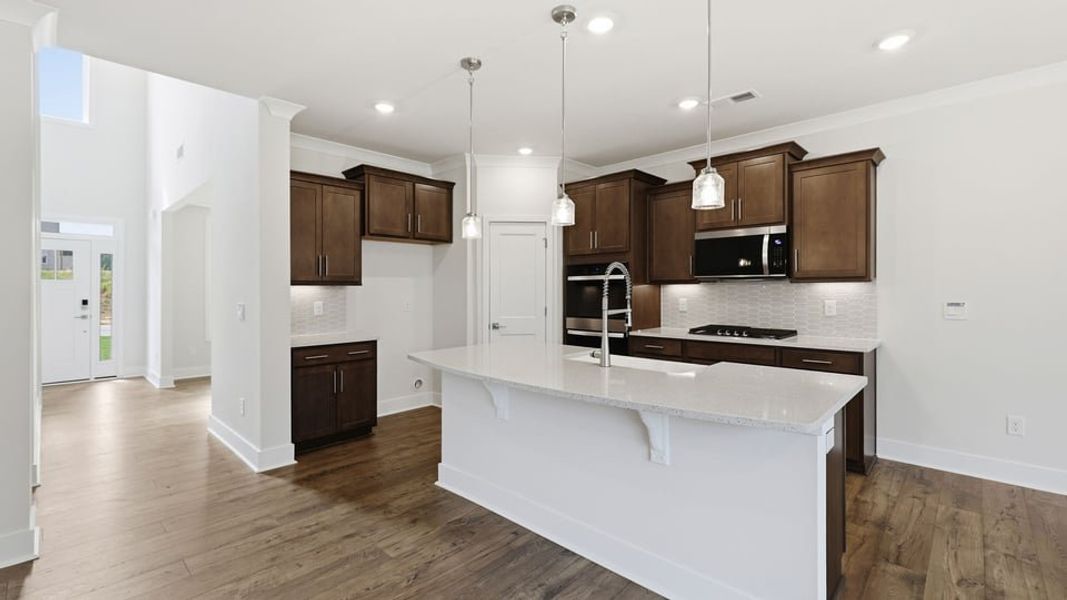 Furnished interior view inside a new home in Sycamore Cove, Woodruff (Image 4).