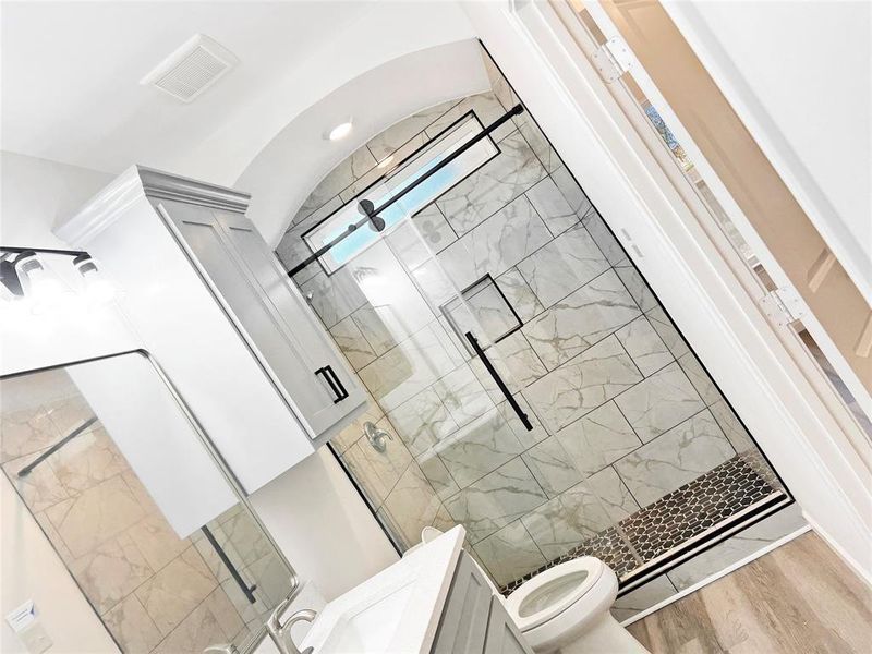 Furnished interior view inside a new home in , Whitney (Image 8).