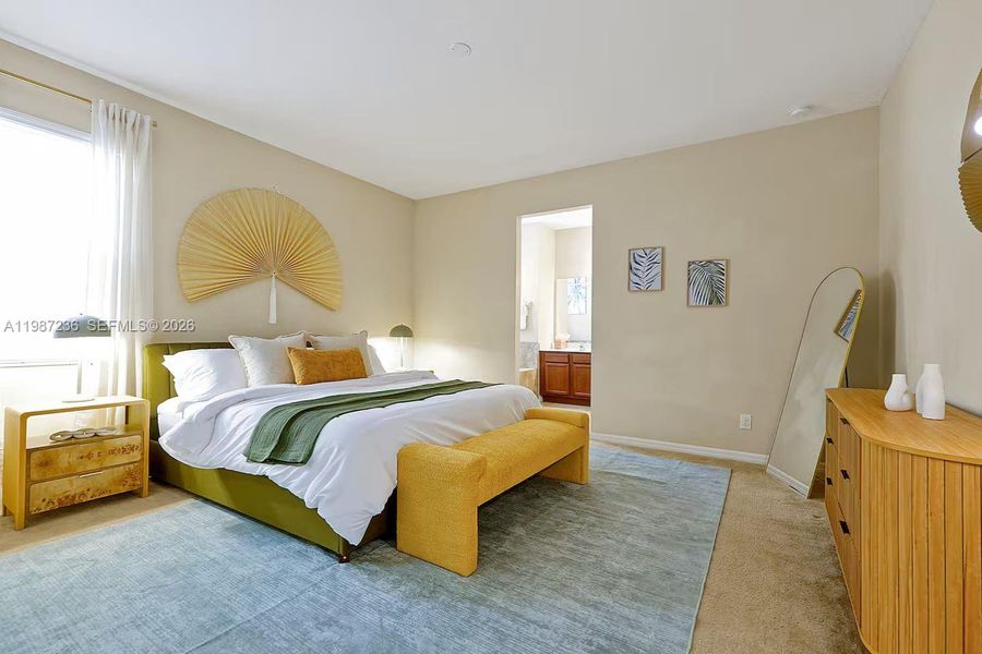 Furnished interior view inside a new home in , Kissimmee (Image 16).