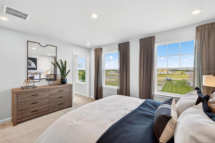 Furnished interior view inside a new home in Crosswind Ranch, Parrish (Image 9). Furnished interior view inside a new home in Crosswind Ranch, Parrish (Image 9).