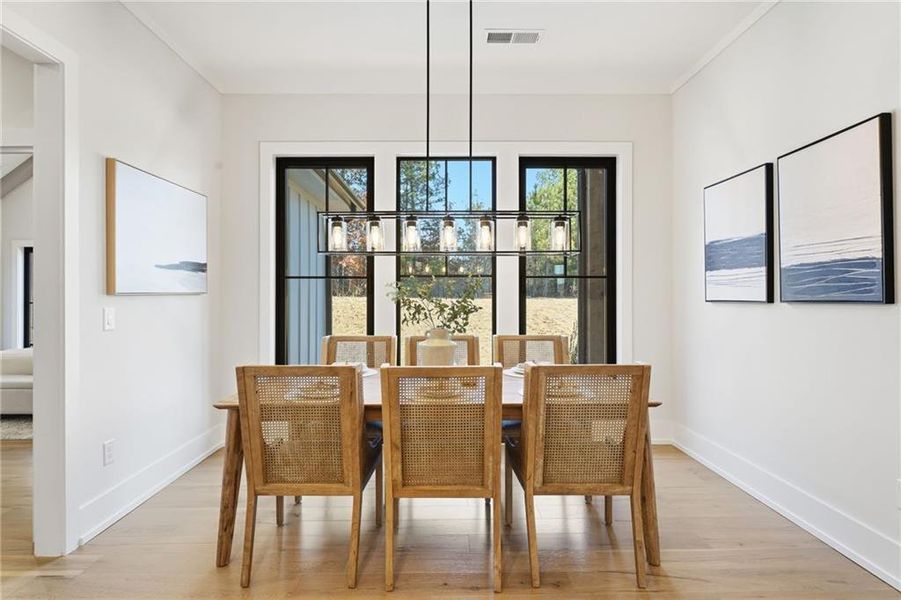 Furnished interior view inside a new home in , Canton (Image 25). Furnished interior view inside a new home in , Canton (Image 25).