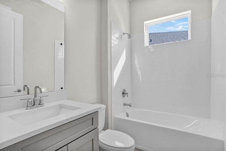 Furnished interior view inside a new home in Esplanade at Center Lake Ranch, St. Cloud (Image 5).