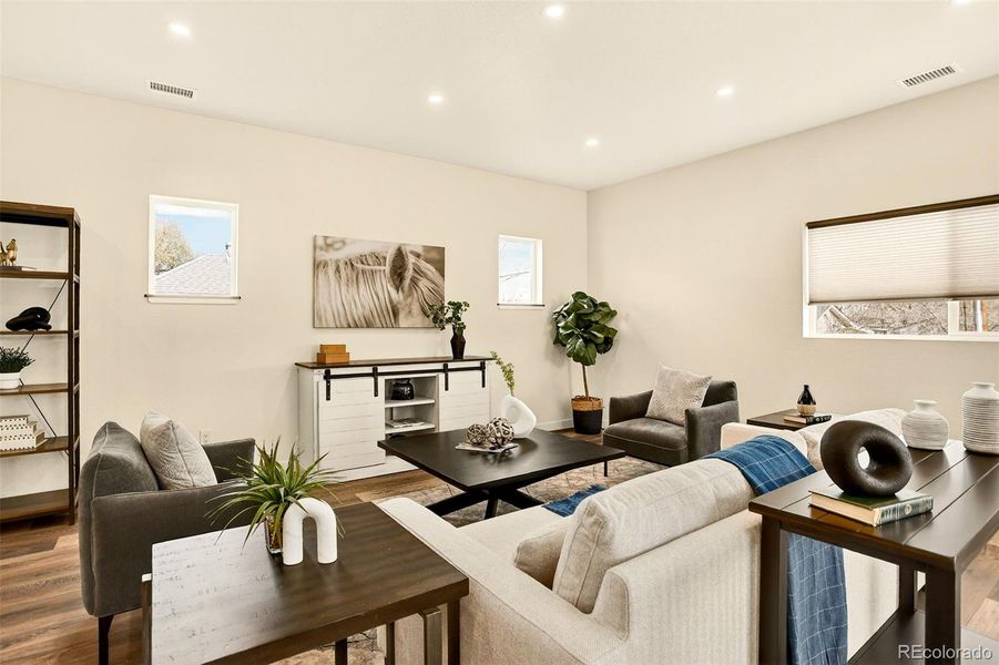 Furnished interior view inside a new home in , Golden (Image 17).