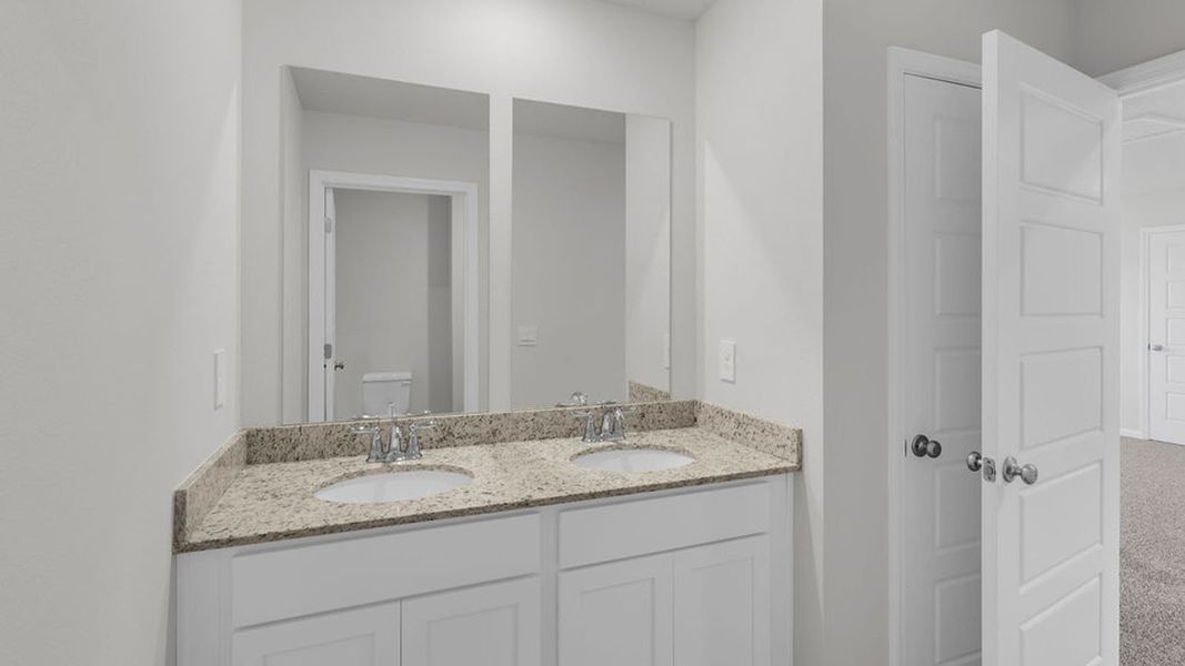 Furnished interior view inside a new home in Wesley Park, Crawfordville (Image 27).