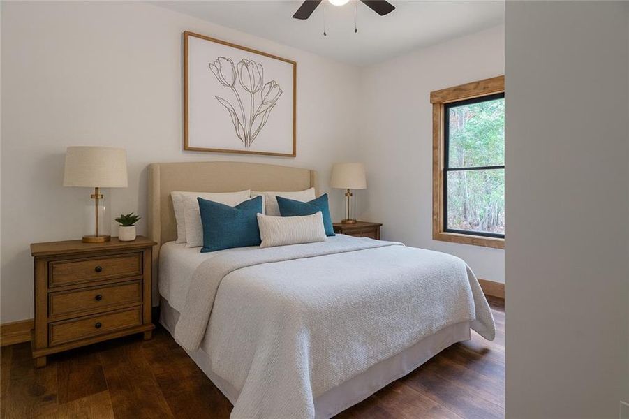 Furnished interior view inside a new home in , Ellijay (Image 14).