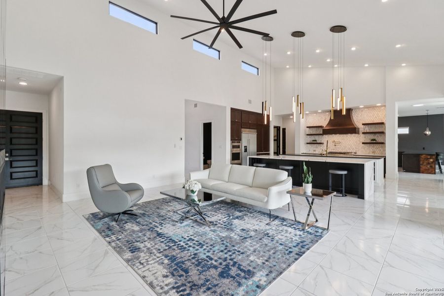 Furnished interior view inside a new home in , San Antonio (Image 54). Furnished interior view inside a new home in , San Antonio (Image 54).